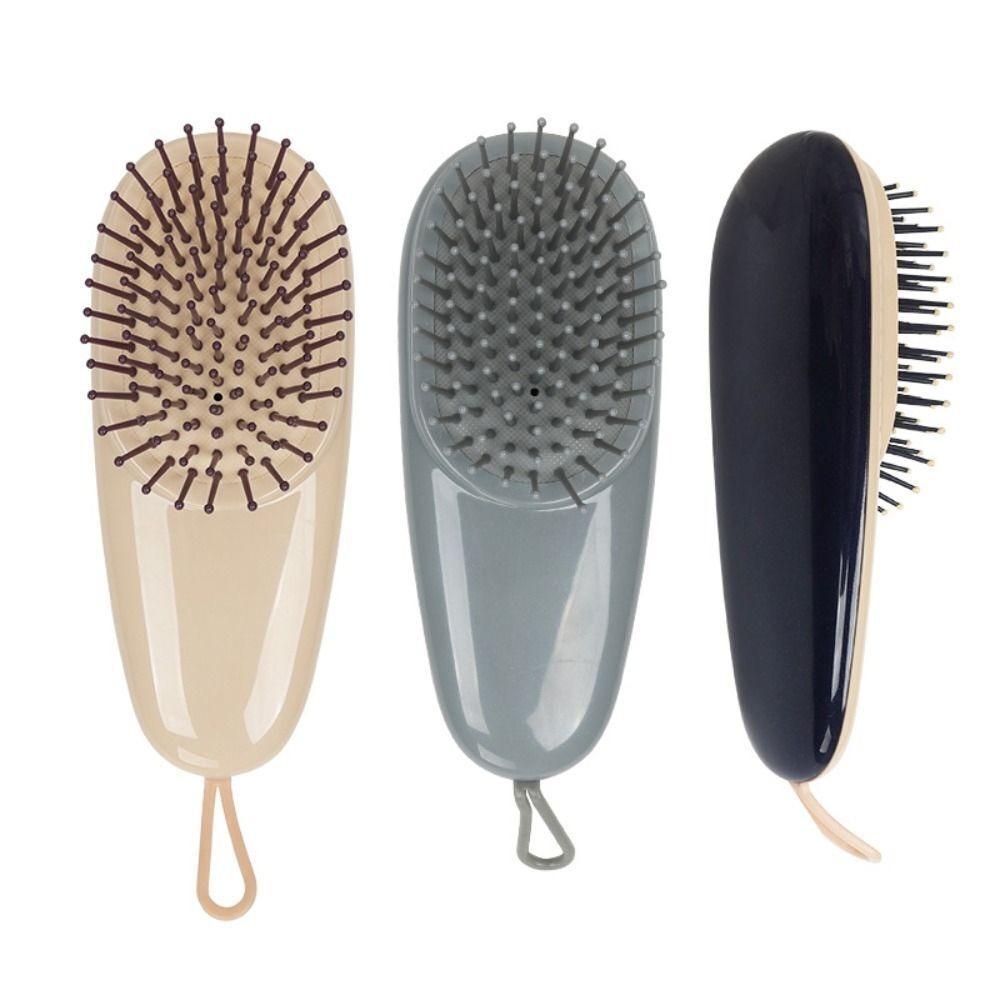 

Relieve Stress Head Air Bag Comb Hair Care Comb Brush Portable Air Cushion Comb Women сірий