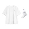 Li Ning Sports Life Collection T Shirt Men's Standard White AHSU651-1