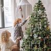 2025 Christmas Snowflake Icicle Column Ornament Acrylic Christmas Tree Hanging Pendant Fake Icicle Tree Decoration