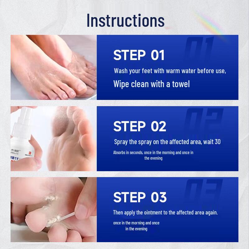 Anti-Fungal Foot Odor Treatment Kit