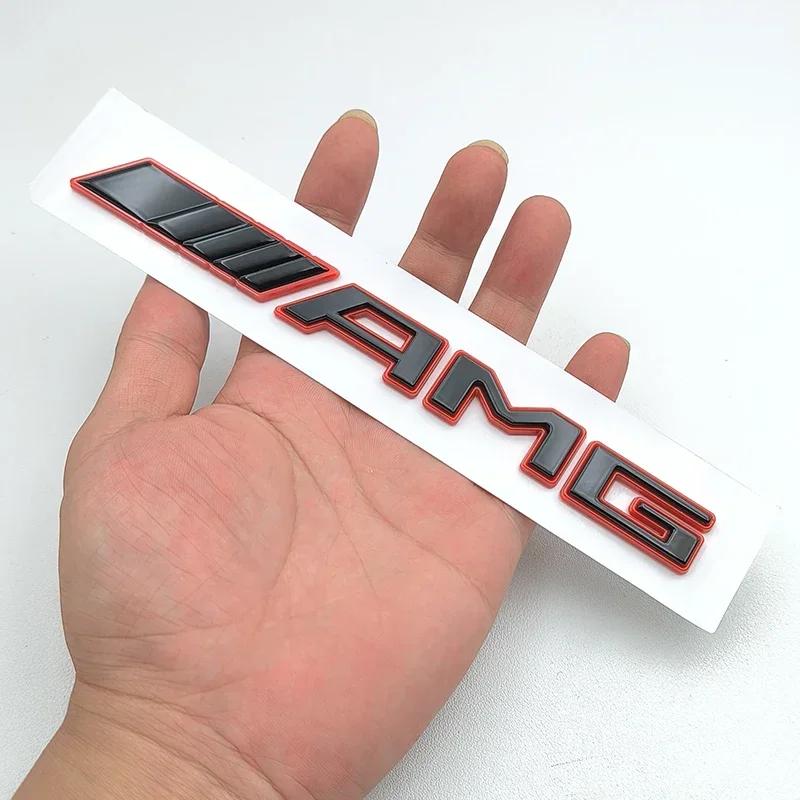 Samolepka na auto Nové 3D ABS Logo Znak AMG Písmena Odznak na kufr auta Pro Mercedes Benz A B C E S GLA GLB GLC GLE GLS Vito G Třída AMG