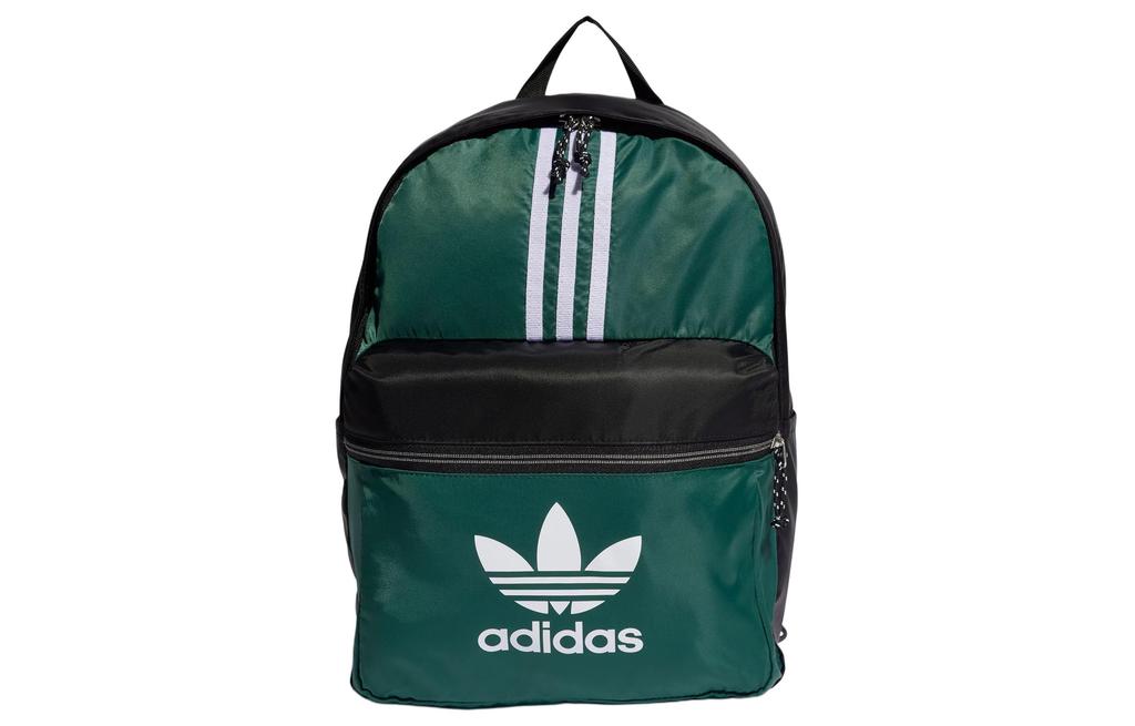 Adidas Originals Recycled Polyamide Backpack Unisex Forest Green IS4560