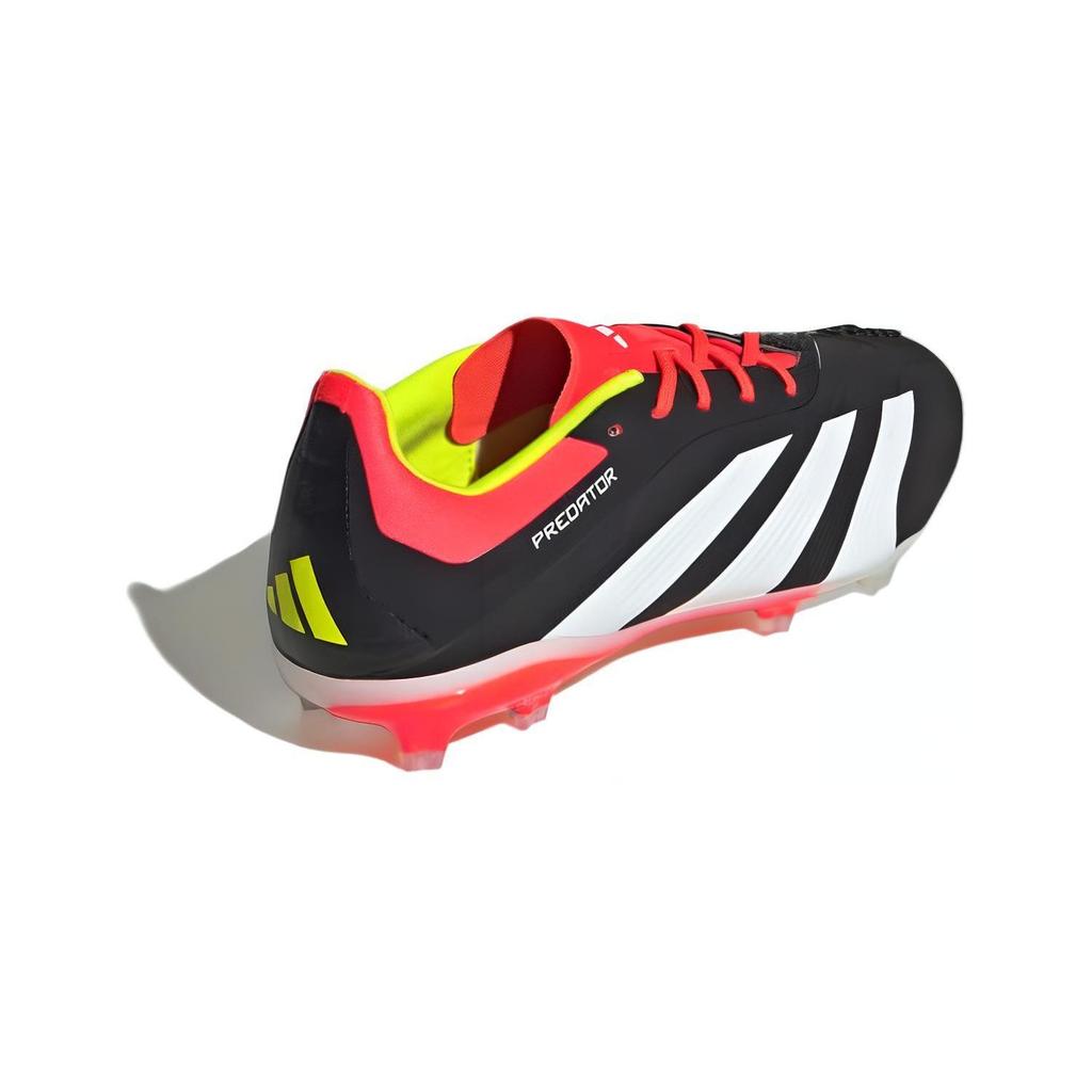 adidas Predator 24 Elite FG Core Black Cloud White Solar Red GS IG7746