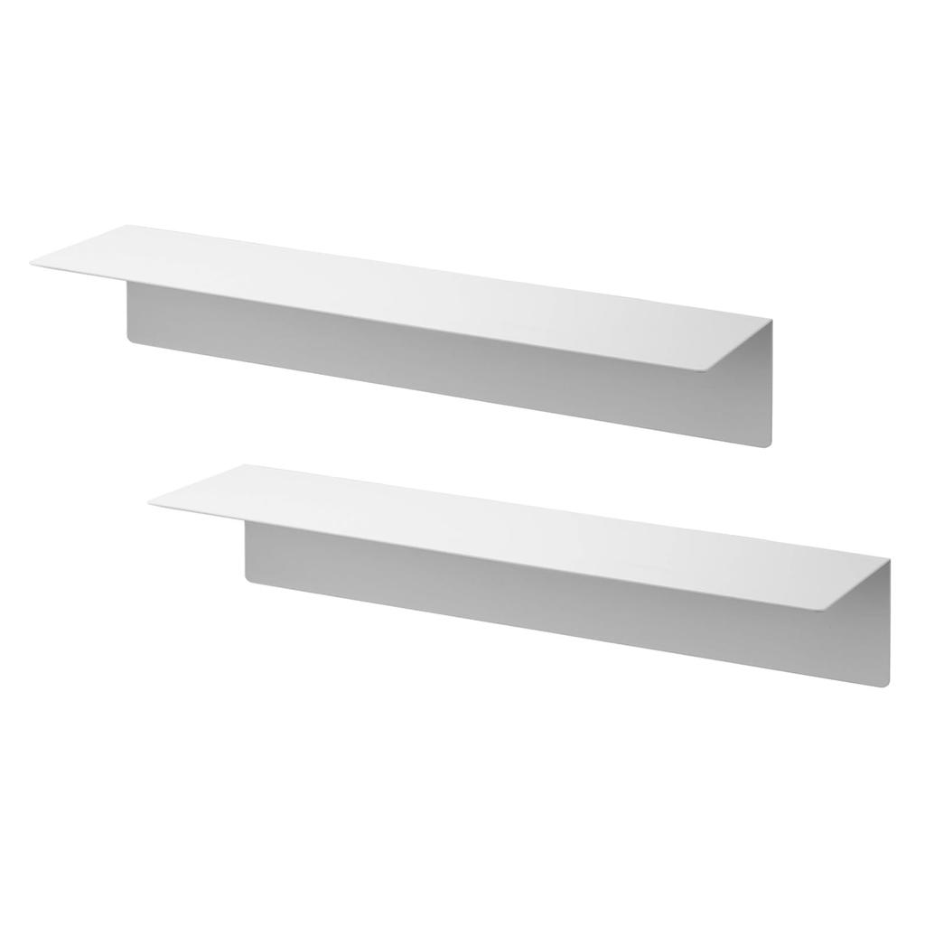 Yamazaki Tower Wall Rack, White, 1929 x 2, W50, with Magnetic Attachment, Includes Drywall Tweezers and Wood Screws