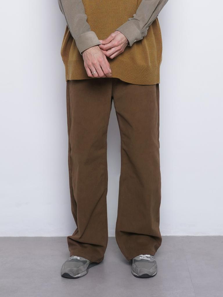THE-ABON M765 Pitch Wide Pants Camel