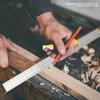 Stainless Steel Adjustable Combination Square Angle Ruler 90 Degree Woodworking Measuring Tool