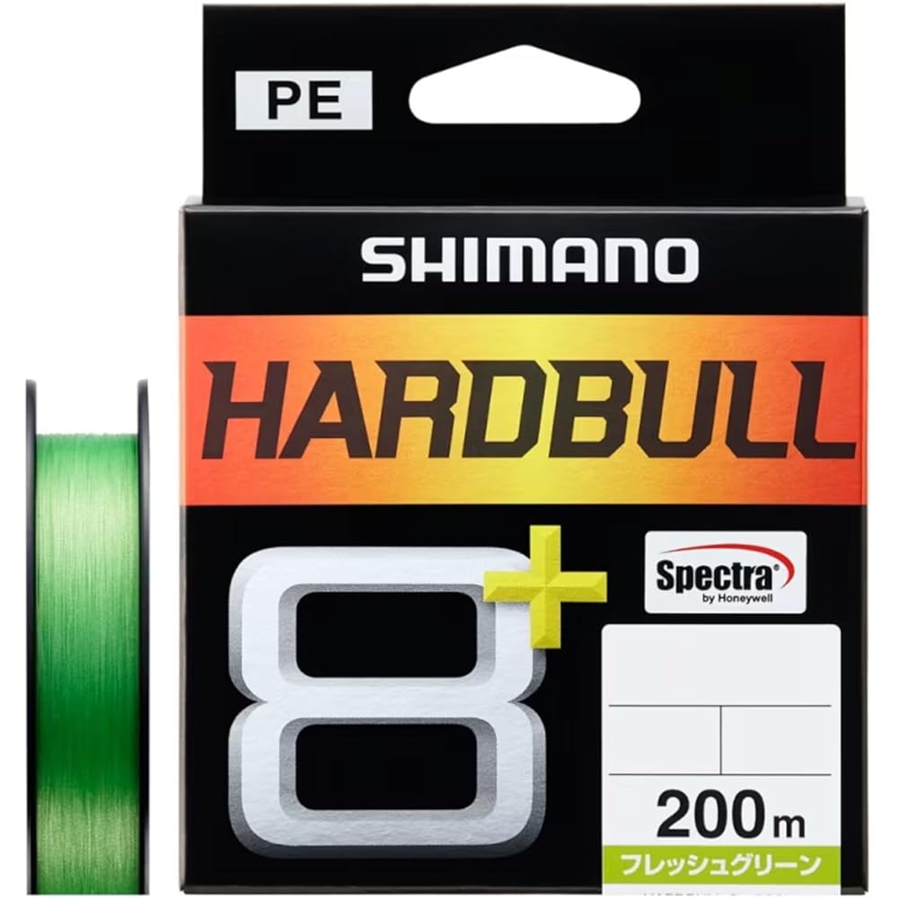Shimano PE Line Hard Blue 8+ 200m 0.6号 (13.8lb) Fresh Green Fishing Line
