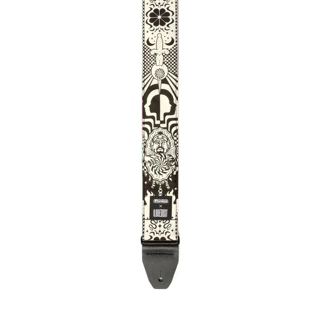 Jim Dunlop ILD15 I LOVE DUST Night Spells Guitar Strap
