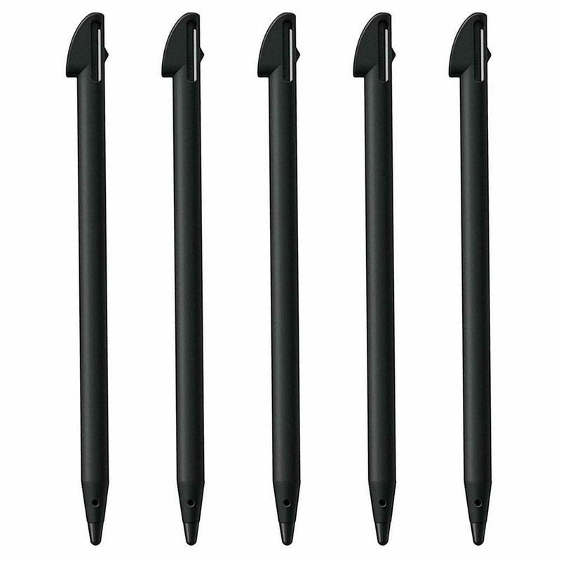 5pcs/set Black Stylus Pens For Nintendo Wii U Gamepad High Quality ABS Fingerprintproof Stylus Pen