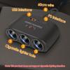 Car One Tow Three Power Dual USB Interface Splitter Car Charger 120W Multifunction Car Power Adapter Plug Cigarette Lighter