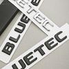 3D ABS Car Letters Logo BLUETEC Badge Emblem Sticker Decals For Mercedes Benz C E S CLS Class W205 W213 W222 X253 V167 X167 W463
