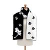 Cat Mink Wool Scarf Warm Pashmina Cute Winter Scarf  Women