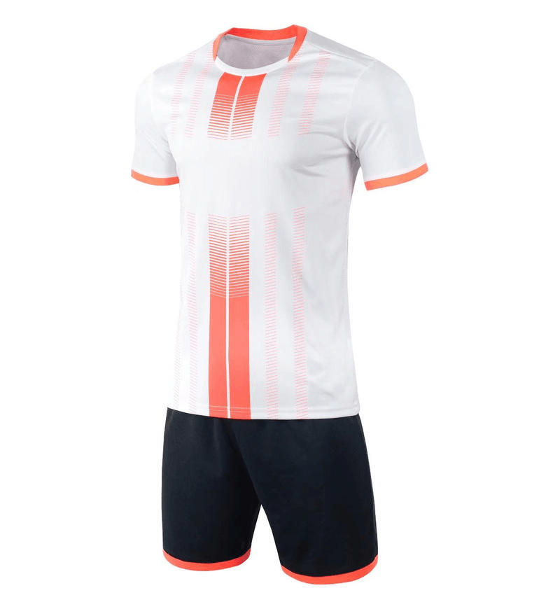 Voetbalshirt Set Heren Volwassenen Kinderen Wedstrijd Training Korte Mouwen Gepersonaliseerd Fan Shirt Z111 Sneldrogend