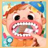 Wooden Doctor and Dentist Role Play Set for Kids: Stethoscope, Syringe, and More