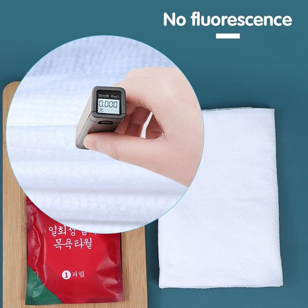 20Pcs Disposable Towel Portable Travel Non-woven Facial Tissue Compressed Face Towel Compact Wet Wipes Mask Makeup Cleaning Square-1