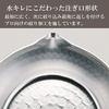 Hokuriku Aluminum Yukihira Pot, SS, 21cm, HP21-KM217, Silver