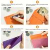 12pcs/set Cardstock Cash Envelope Thickened Kraft Paper Envelopes Budget Envelope  Daily Expenses