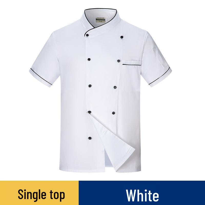

Поварской китель с коротким рукавом для персонала кухни, отеля или ресторана M