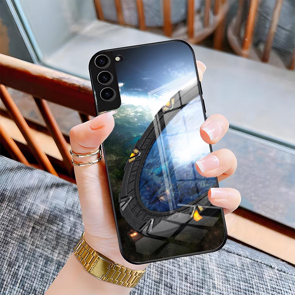 

Чехол для телефона Stargate Atlantis для Samsung A25 A13 A33 5G A54 A36 A35 A56 A52 A14 Ударопрочный стеклянный чехол Samsung A05S