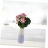 2pcs Artificial Lotus Flower Bouquets Simulation Water Lily Decoration for Home Office Wedding Flower Arrangements for Indoor Adornments