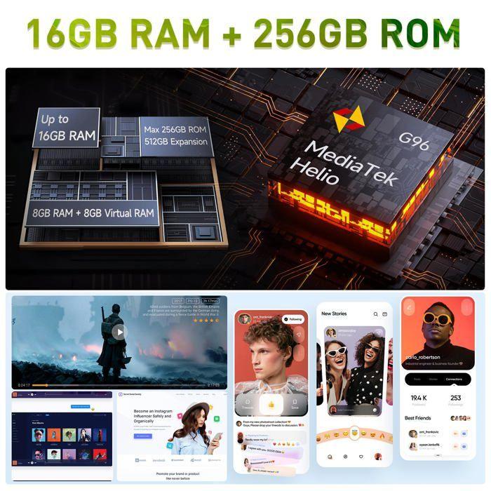 Ulefon E Armor X32 6/128GB Bla