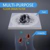 Disposable Floor Drain Sticker Bathroom Hair Catcher Stopper Shower Drain Cover Anti-blocking Filter Kitchen Sink Strainer 60pcs