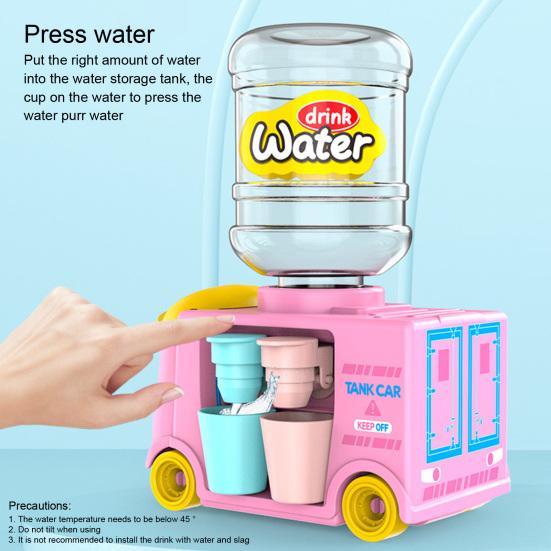 Interaktives Wasserspender-Spielzeug für Kinder, leicht zu reinigen, realistische Erfahrung beim Erlernen des Wassergießens, Kinderspielzeug, Geschenk
