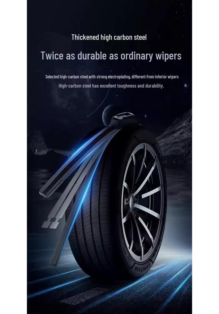 Eleventh Layer Rubber Wiper Blade for Buick: Excelle, New Excelle XT/GT, Regal, Lacrosse, Verano, GL8