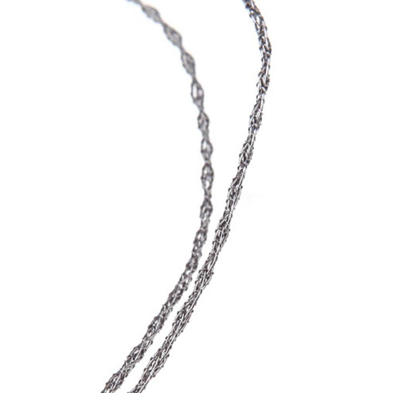 Ring Steel Wire Saw Scroll Plastic Emergency Hand Chain Saw Chain Rope Saw Hunting Camping Hiking Travel Survival Tool