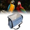 Bird Carrier Bag Transparent Portable Lightweight Breathable   Travel Cage for Cockatiels Parakeets Small Bird