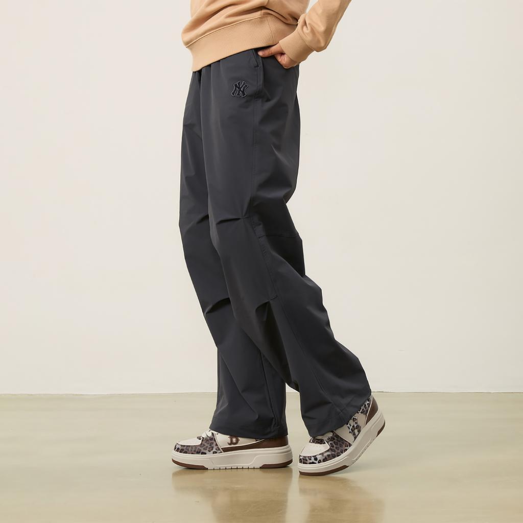 New MLB New York Yankees Basic Collection 24FW Casual Pants Unisex Dark Gray 3AWPB0346-50CGD