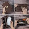 Genuine Leather Men Clutch Bag Luxury Male Handbag Large Capacity Bag High Quality