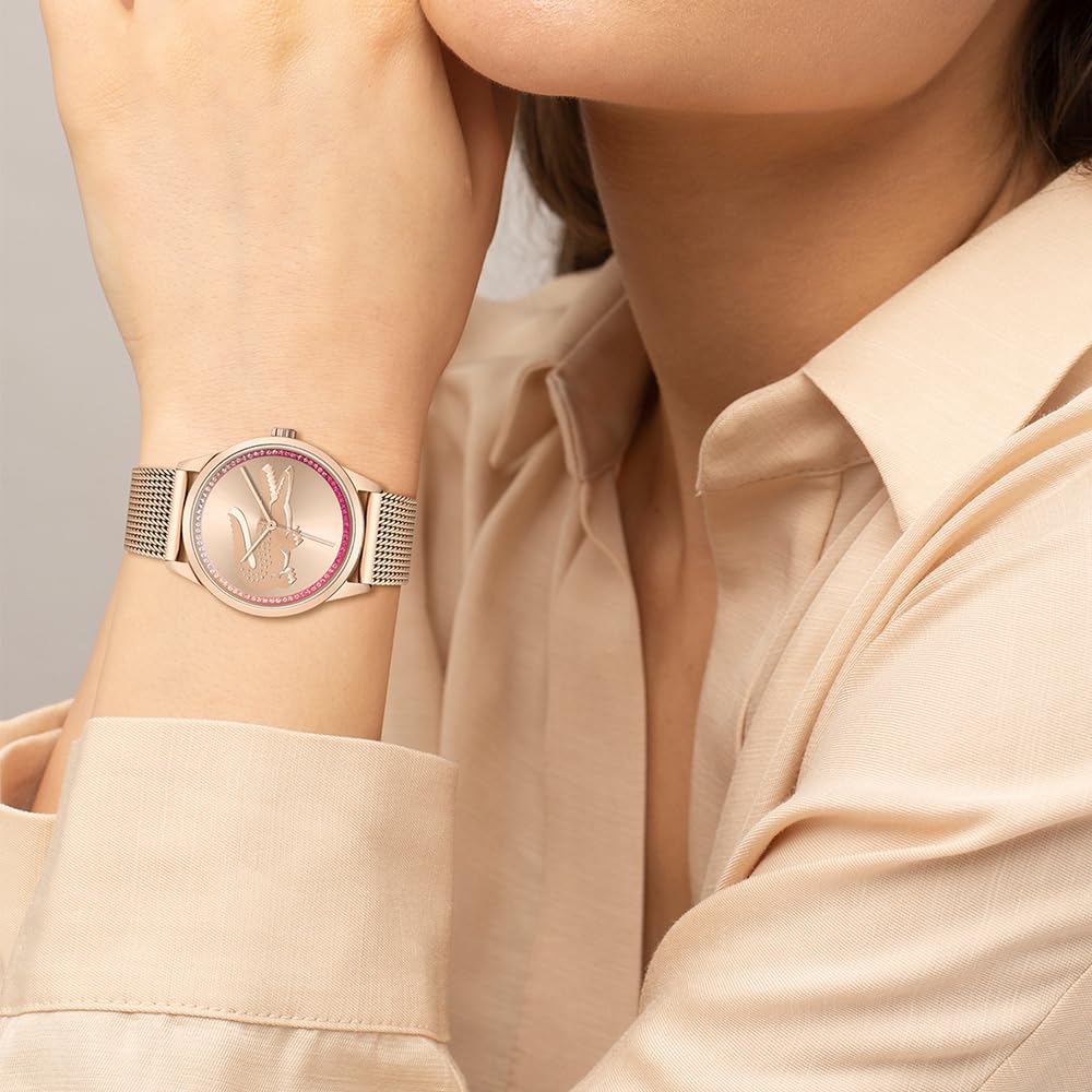 Lacoste Ladycroc Analog Quartz Stainless Item 2001261 (Lacoste) Women's Watch, Steel, No. [Product]