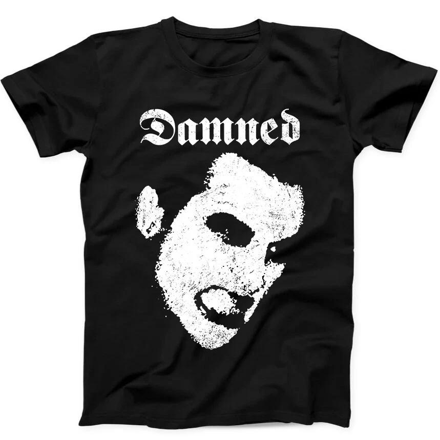 

The Damned Панк-рок Музыка Подарок Черная Футболка 348 4XL