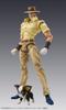 Medicos Entertainment Super Action Statue Bizarre Adventure Part Joestar 150mm 35mm PVC ABS Nylon Painted Movable Figure "JoJo's 3" "Joseph & Iggy"