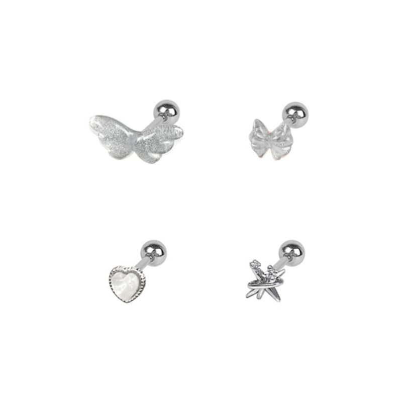 VVV [SET] Baby Angel Ribbon Piercing