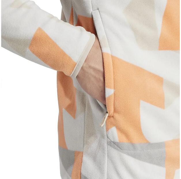 adidas Флисовая на молнии Terrex Multi Printed