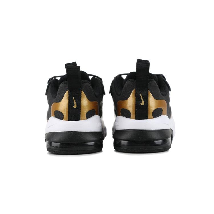 Nike Air Max 270 React Toddler 'Metallic Gold' (Unisex) Anthracite / Black / Metallic Gold / White Toddler Shoes CD2654 005