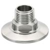 Pneumatic Connector Stainless Steel Connector Connects Pipes And Hoses High Cleanliness Pipe Fitting Heat Resistant