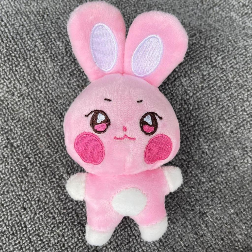 ATEEZ Flash Keychain Featuring Choi San, Jung Yunho, and Kang Yeosang ANITEEZ Doll Figure Pendant.