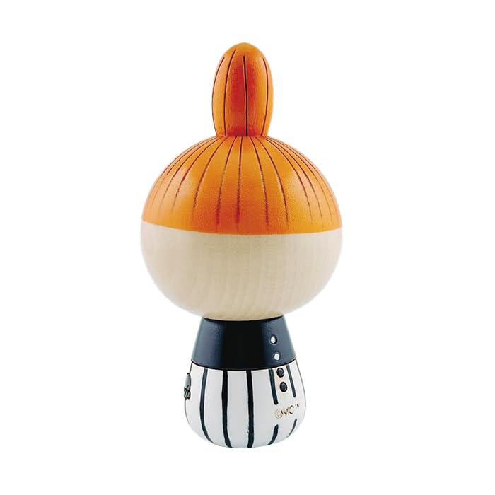 MOOMIN x Usaburo Kokeshi Little My Stripe USK040010 Kokechi