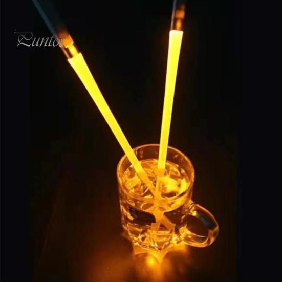 2Pcs LED Lightsaber Chopsticks with LR41 Batteries Luminous Chopsticks Light Up Party Supplies Fun Glowing Utensils for Sushi Noodles