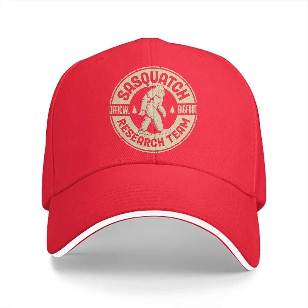 Pure Color Dad Hats Research Team Vintage Women's Hat Sun Visor Caps Bigfoot Sasquatch Peaked Cap
