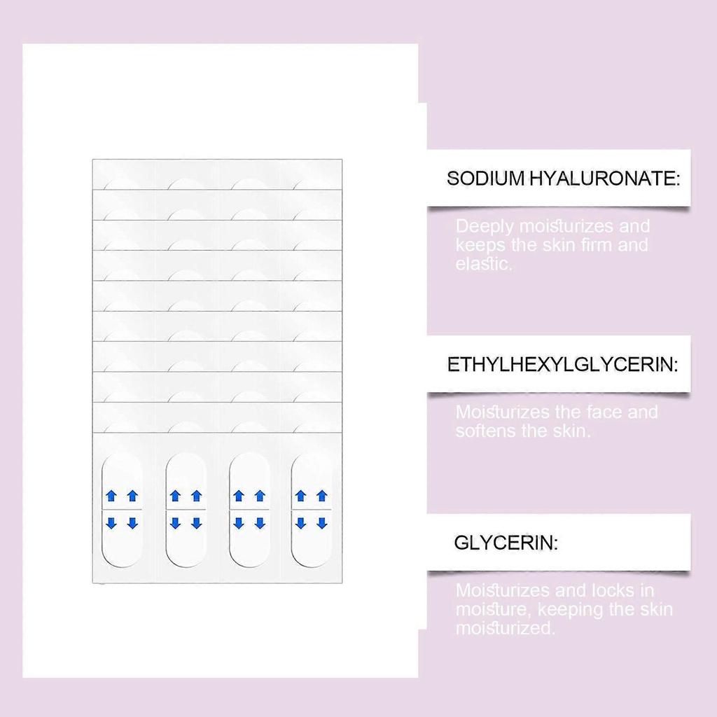 Ouhoe Facial Lifting Patch Hydrating, Skin-Softening, Firming, Breathable, Invisible Chin V-Line Lifting Beauty Patch
