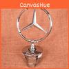 Emblemă Cromată Originală Mercedes Benz Stea în Picioare Capotă Pentru Modelele W123 W126 W201 W124
