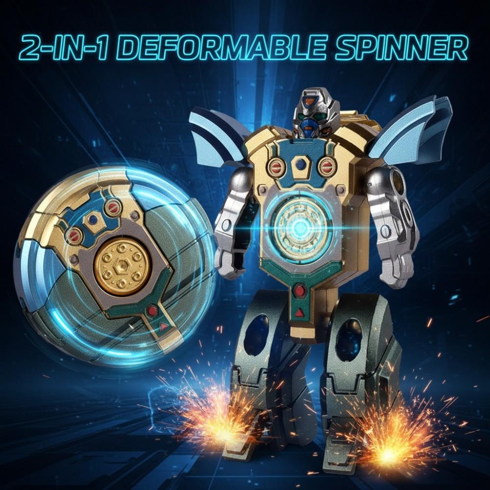 Mini Robot Transformation Fidget Spinner ABS Hand Spinner Toys Antistress Stress Relief Adult Sensory Toys for Kids Gift