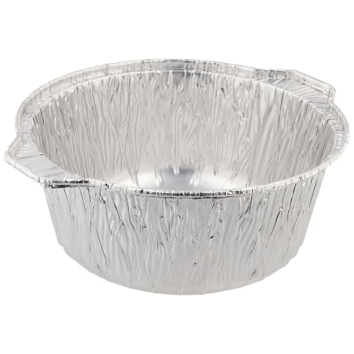 Pearl Metal Aluminum Foil Round Pot, Deep, 20cm, 2.4L, Pack of 3, for Ramen, Udon, and One-Person Cooking (HB-5739)