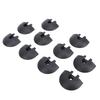 10PCS Angled L Track Rail End Caps Eliminates Incisive Edges for Truck Bed Trailer Cargo Control Pickup RV ATV