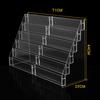 2-6 Tier Acrylic Book Display Stand Desk Bookshelf Newspaper Holder Magazine Rack Finishing Display Shelf Storage Rack Organizer