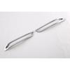 ABS Chrome Rear Fog Light Tail Lamp Lid Cover Trim For  Honda Accord 2pcs